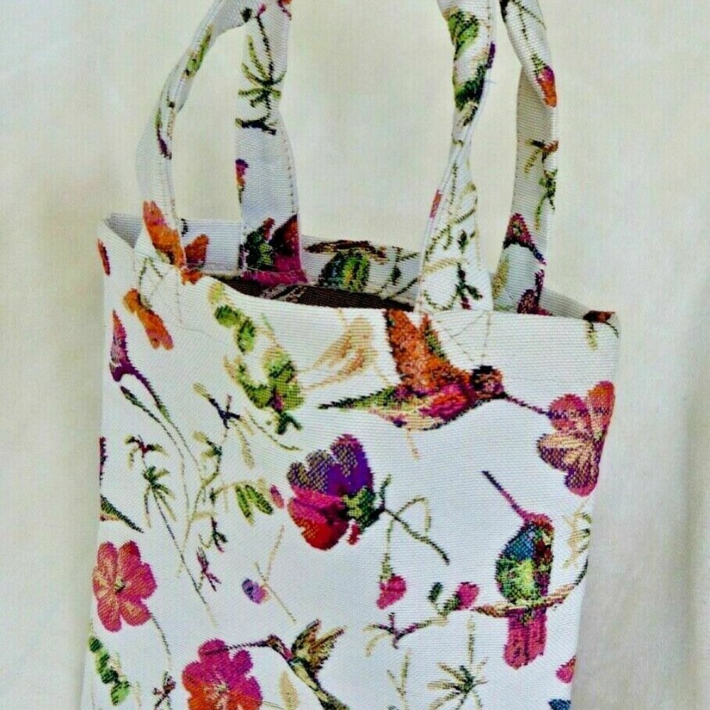 Signare Tapestry Hummingbirds Mini Tote Eco Bag - Picture 2 of 12
